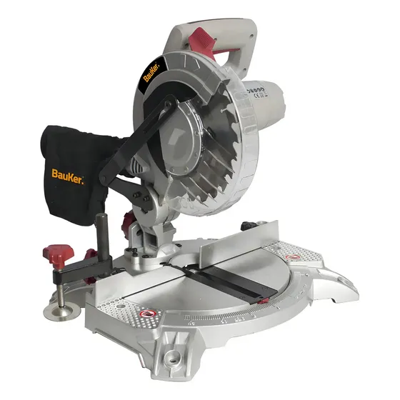 Ingleteadora Eléctrica Bauker 1400W 8.25" para Madera 1 Ingleteadora Eléctrica Bauker 1400W 8.25" para Madera