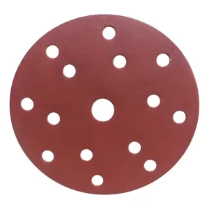 10 Discos Lija Con Velcro 150mm (6) G120 Makita D-54623 Color Marrón