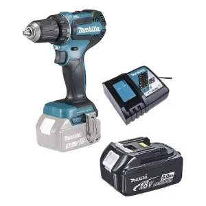 Taladro Atornillador 18v Bl 50 Nm (5 Ah) Makita Ddf485