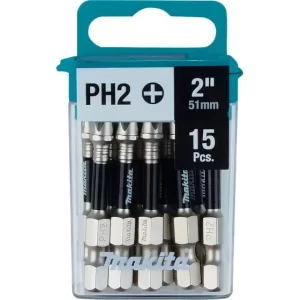 Puntas De Impacto Xps Ph2 X 2 15 Pzas E-01046 Makita