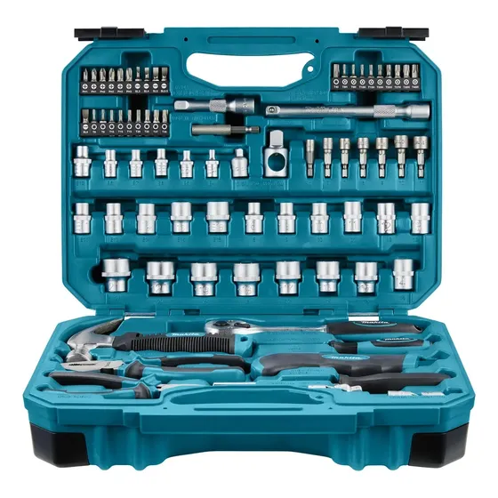 Set Accesorios Y Herramientas Manuales 76 Piezas Makita. 1 Set Accesorios Y Herramientas Manuales 76 Piezas Makita.