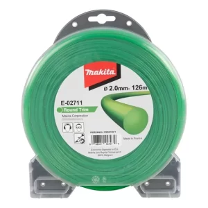 Hilo Nylon Redondo 2.0mm X 126m Makita E-02711 Color Verde