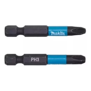 Punta Atornillar Impacto Ph3 X 50mm Makita B-63731 Pack X2