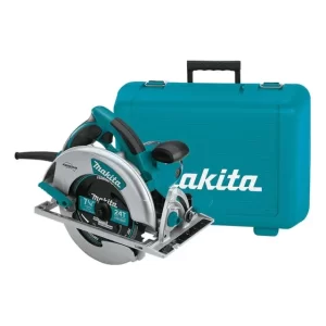 Sierra Circular Makita 7-1/4 1800w 5800 Rpm Biselado 56° Color Azul Petróleo