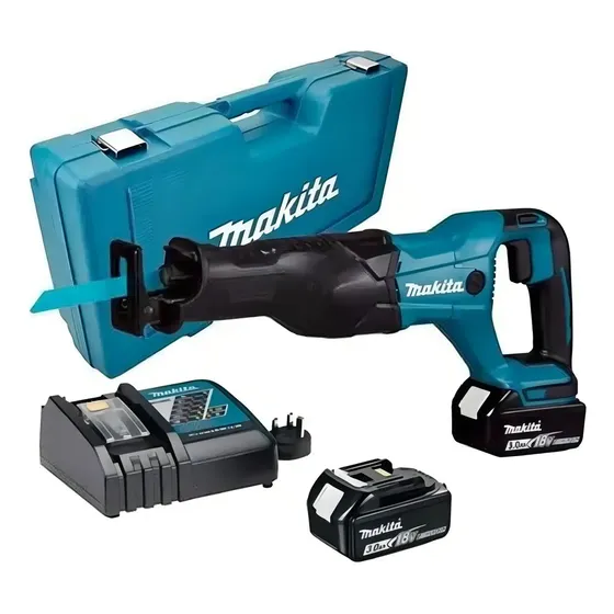 Sierra Sable Inalámbrica Djr186 Batería Y Cargador Makita 1 Sierra Sable Inalámbrica Djr186 Batería Y Cargador Makita