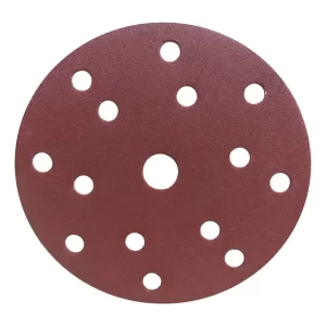 10 Discos Lija Con Velcro 150mm (6) G100 Makita D-54617 Marrón