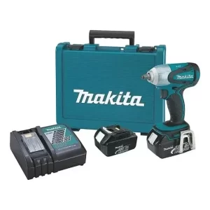 Llave De Impacto Inalámbrica Makita 1/2" 190Nm 2300Rpm DTW190RFE con 2 Baterías 3Ah y Maletín