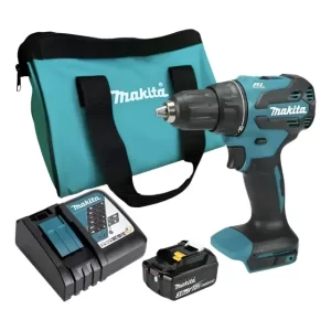 Taladro Percutor Inalámbrico Cargador 1 Bat Dhp490rfx Makita