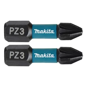 Punta Atornillar Impacto Pz3 X 25mm Makita B-63650 Pack X2