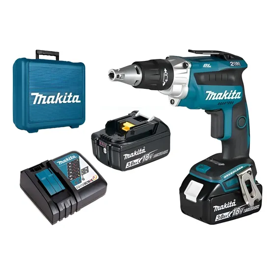 Atornillador Drywall Inalámbrico Bl 18v Dfs250rfe Makita 1 Atornillador Drywall Inalámbrico Bl 18v Dfs250rfe Makita