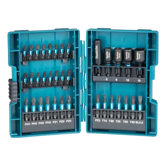 Set Juego Puntas Atornillar Makita B66880 Impact Black 35pcs 1 Set Juego Puntas Atornillar Makita B66880 Impact Black 35pcs