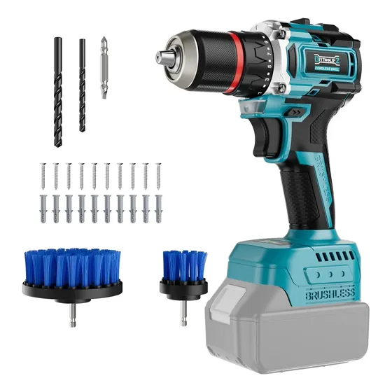 Taladro Inalámbrico - Makita - 1/2'' Brushless - 50 N·m - 1 Taladro Inalámbrico - Makita - 1/2'' Brushless - 50 N·m -
