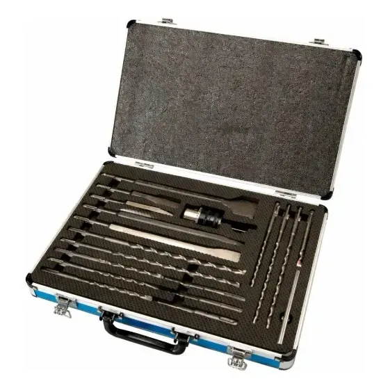 Set 18 Unidades Brocas + Adapt, + Maletín D-71196 Makita 1 Set 18 Unidades Brocas + Adapt, + Maletín D-71196 Makita