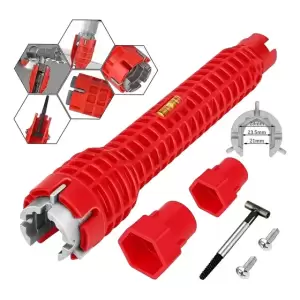 Llave Inglesa 8 en 1 para Tubería y Fregadero