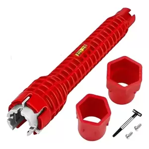 Llave Inglesa Gasfiter Ajustable Hexagonal Francesa