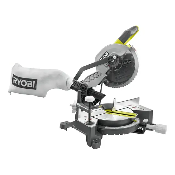 Sierra Ingleteadora Compuesta Ryobi 7-1/4 Pulgadas 1 Sierra Ingleteadora Compuesta Ryobi 7-1/4 Pulgadas