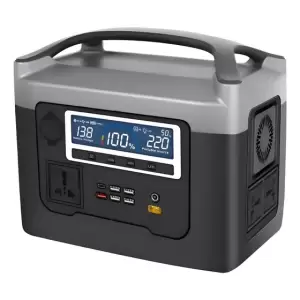 Generador Eléctrico Portátil 640W Emergencias Camping