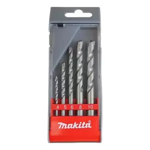 Set 5 Brocas Concreto Tct 4,5,6,8 Y 10mm - Makita