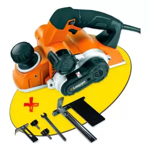 Cepillo Garlopa Lusqtoff 1050W 82mm para Carpintería Madera