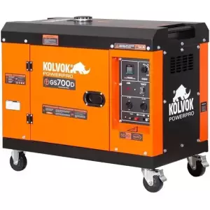Generador Diésel Monofásico 5KVA Kolvok GS700D