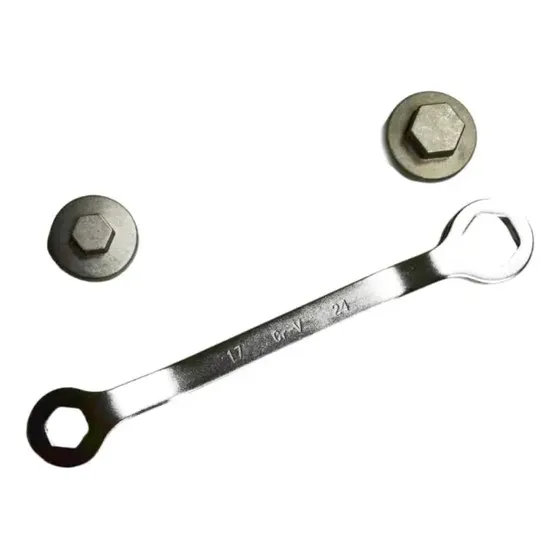 Llave Inglesa Hexagonal Multifuncional Doble Cabezal 1 Llave Inglesa Hexagonal Multifuncional Doble Cabezal