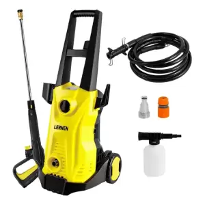 Hidrolavadora Lemen HLP-1600 1600W 120 Bar Amarilla