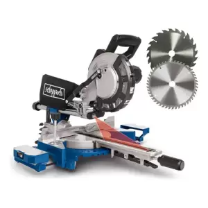 Ingleteadora Telescópica Scheppach 2000W 8.5" Láser