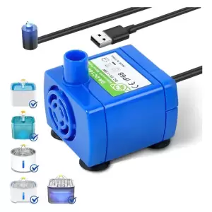 Bomba De Agua Para Fuente Con Luz LED Repuesto