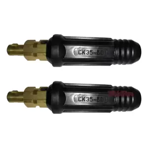 Conector Macho 35/50 para Soldadora Pack 2