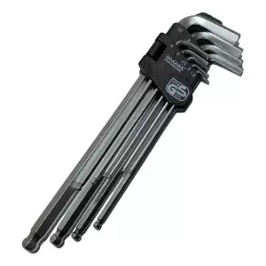 Juego 9 Llaves Allen Largas Profesional