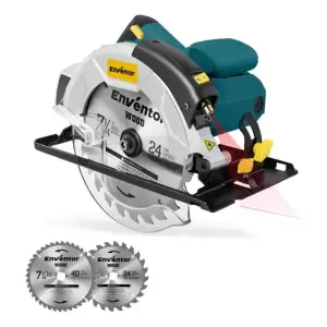 Sierra Circular Enventor 7 1/4 In 10a C/motor De Cobre Puro
