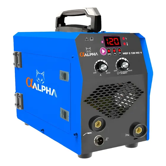 Soldadora Profesional Mig 120 Amp 3en1 Alpha Pro 1 Soldadora Profesional Mig 120 Amp 3en1 Alpha Pro