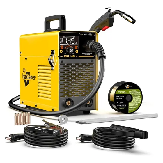Soldadora Inverter 145A MIG MMA TIG 3 en 1 Sin Gas 1 Soldadora Inverter 145A MIG MMA TIG 3 en 1 Sin Gas