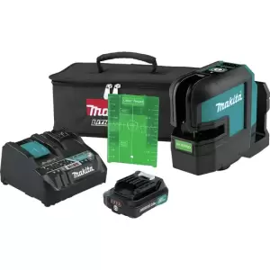 Nivel Láser Makita SK105GDNAX Haz Verde 12V CXT