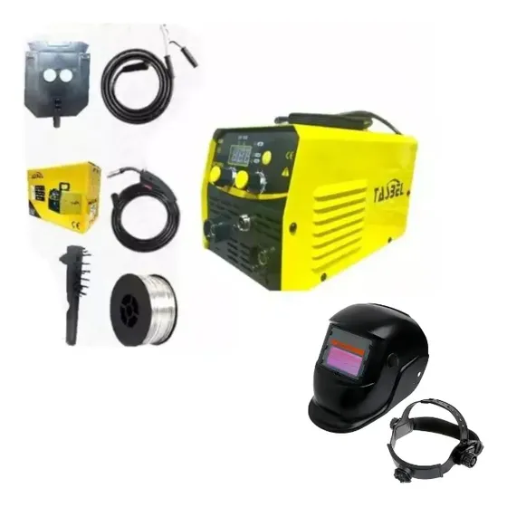 Soldadora Tasbel MIG MMA 350A 220V + Máscara 1 Soldadora Tasbel MIG MMA 350A 220V + Máscara