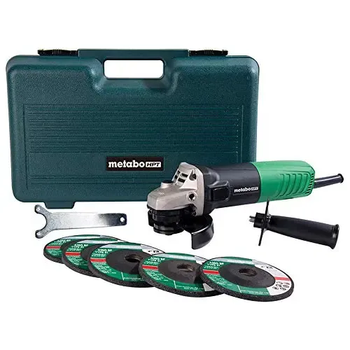Esmeril Angular Metabo HPT 4 1/2" + 5 Discos 1 Esmeril Angular Metabo HPT 4 1/2" + 5 Discos