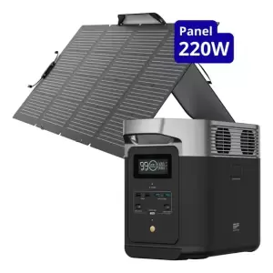 Generador Solar EcoFlow Delta 2 + Panel 220W