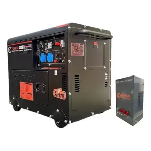 Generador Eléctrico Diésel 6500W Silencioso Toyaki 220V