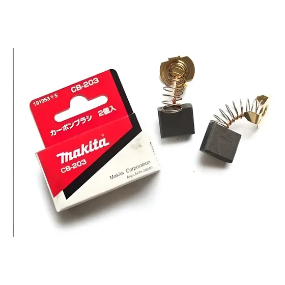 Juego Carbones Originales Makita Cb203 1 Juego Carbones Originales Makita Cb203