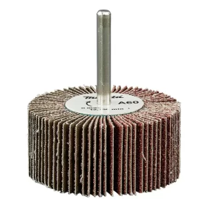 Rueda Traslapada 60x30mm Vástago 1/4'' - Makita Marrón