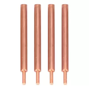 Agujas De Cobre Fijas Para Soldadura Por Puntos, 4 Unidades,