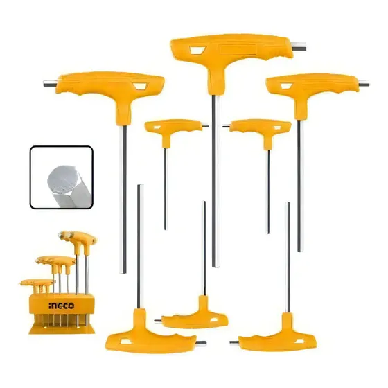 Llave Allen Fija Ingco 2-10mm Acero T 1 Llave Allen Fija Ingco 2-10mm Acero T
