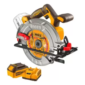 Sierra Circular Bl Ingco+bat 5ah_7 1/4 20v/185mm_csli18513