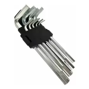 Set Llaves Allen Carpintería 9 Piezas