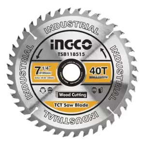 Sierra Circular P/madera 7.1/4 X 40 Dts. - Ingco