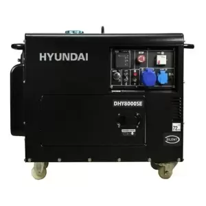 Generador Eléctrico Hyundai Diesel 6.3 kW Cabinado