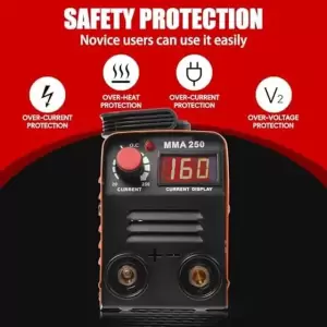 Soldadora Jiaone Mma 250a 110v Portatil Igbt Digital