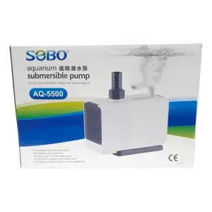 Bomba de Agua Sumergible 3000L/h para Estanques y Peceras