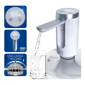 Bomba de Agua Eléctrica USB para Bidón Beiti 1368BT Recargable