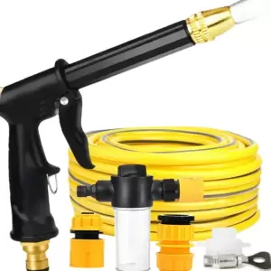 Pistola Alta Presión + Manguera 25M Accesorios